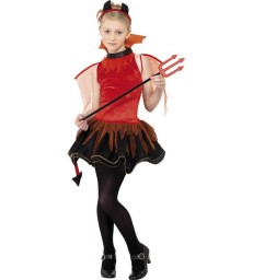 Teen Devil Costume, Red