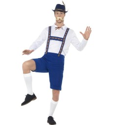 Bavarian Costume, Blue