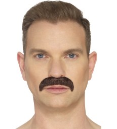 The Horseshoe Moustache, Brown