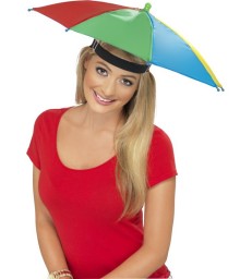 Umbrella Hat, Multi-Coloured