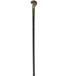 Voodoo Walking Stick Cane, with Snake