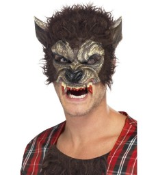 Werewolf Half Face Mask