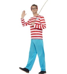 Where's Wally? Costume, Red & White