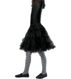 Wicked Witch Tights, Child, Purple & Green