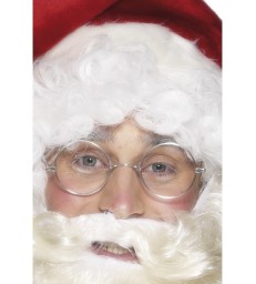 Wire Framed Santa Specs