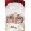 Wire Framed Santa Specs, Silver