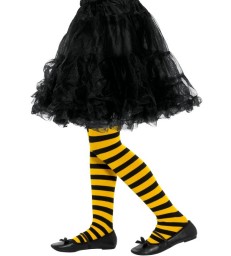Bee Stripe Tights, Childs