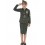 WW2 Army Girl Costume, Khaki Green
