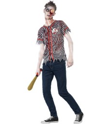 Zombie Baseball Player Costume