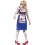 Zombie Bavarian Female Costume, Blue
