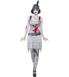 Zombie Flapper Dress Costume