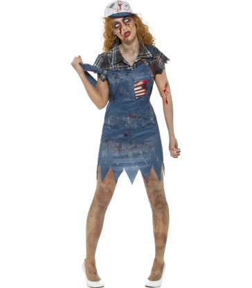 Zombie Hillbilly Costume, Female