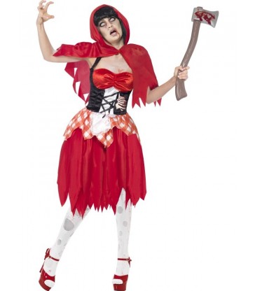 Zombie Hooded Beauty Costume
