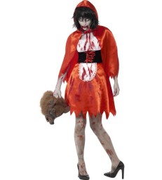 Zombie Little Miss Hood Costume