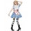 Zombie Malice Costume, Blue