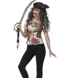 Zombie Pirate Wench T-Shirt