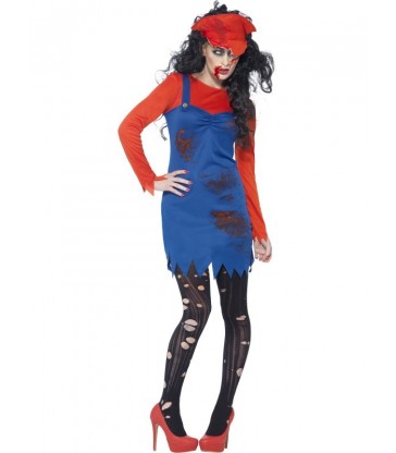 Zombie Plumber Female Costume