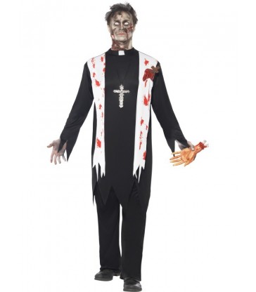 Zombie Priest Costume
