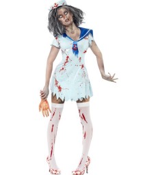 Zombie Sailor Costume, Female