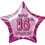 20'' PKG PINK STAR PRISM 16 FOIL BALLOON