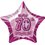 20'' PKG PINK STAR PRISM 70 FOIL BALLOON