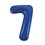 34" PKG BLUE GLITZ FOIL BALLOON-7