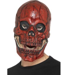 Blood Skull Mask, Foam Latex