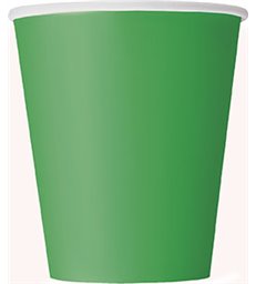 14 EMERALD GREEN 9 OZ CUPS