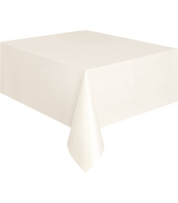 IVORY TABLECOVER 54X108 
