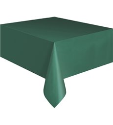 FOREST GREEN TABLECOVER 54X108 