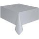 SILVER TABLECOVER 54X108 