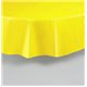 SUNFLOWER YELLOW ROUND TABLECOVER 84 DIA