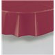 BURGUNDY ROUND TABLECOVER 84 DIA