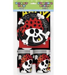 PIRATE FUN PARTY PAK FOR 8