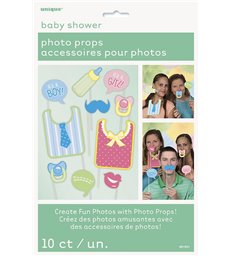 10 BBY SHOWER PHOTO PROPS