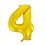 34" PKG GOLD GLITZ FOIL BALLOON-4
