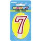 DELUXE NUMERL BIRTHDAY CANDLE 7