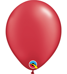 Pearl Red Pack of 100 5" latex balloons