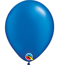Pearl Sapphire Blue Pack of 100 5" latex balloons
