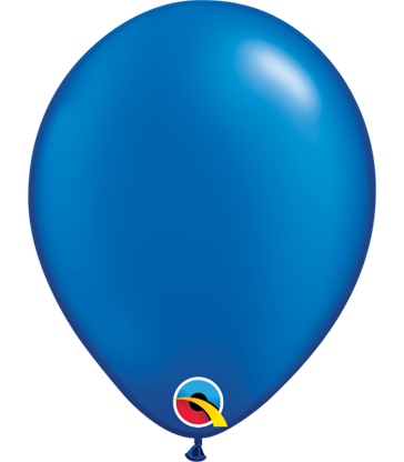 Pearl Sapphire Blue Pack of 100 5" latex balloons