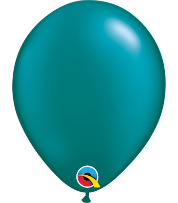 Pearl Teal Pack of 100 5" latex balloons