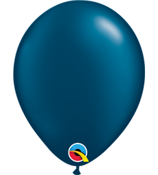 Pearl Midnight Blue Pack of 100 5" latex balloons
