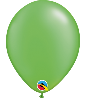 Pearl Lime Green Pack of 100 5" latex balloons