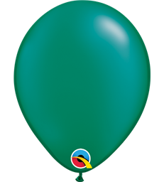 Pearl Emerald Green Pack of 100 5" latex balloons