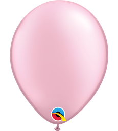 Pearl Pink Pack of 100 5" latex balloons