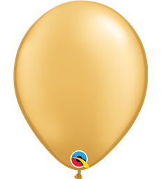 Pearl Gold Pack of 100 11" latex balloons