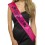 Braut Sash, Pink