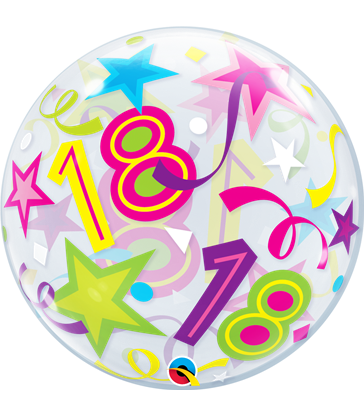 18 Brilliant Stars 22" balloon