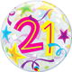 21 Brilliant Stars 22" balloon