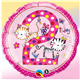 Rachel Ellen - Age 2 Kitten Polka Dots 18" balloon